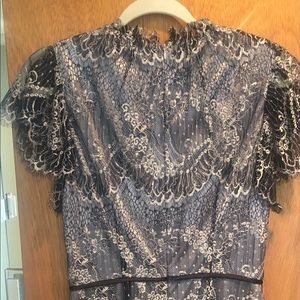 Adrianna Papell silver dress